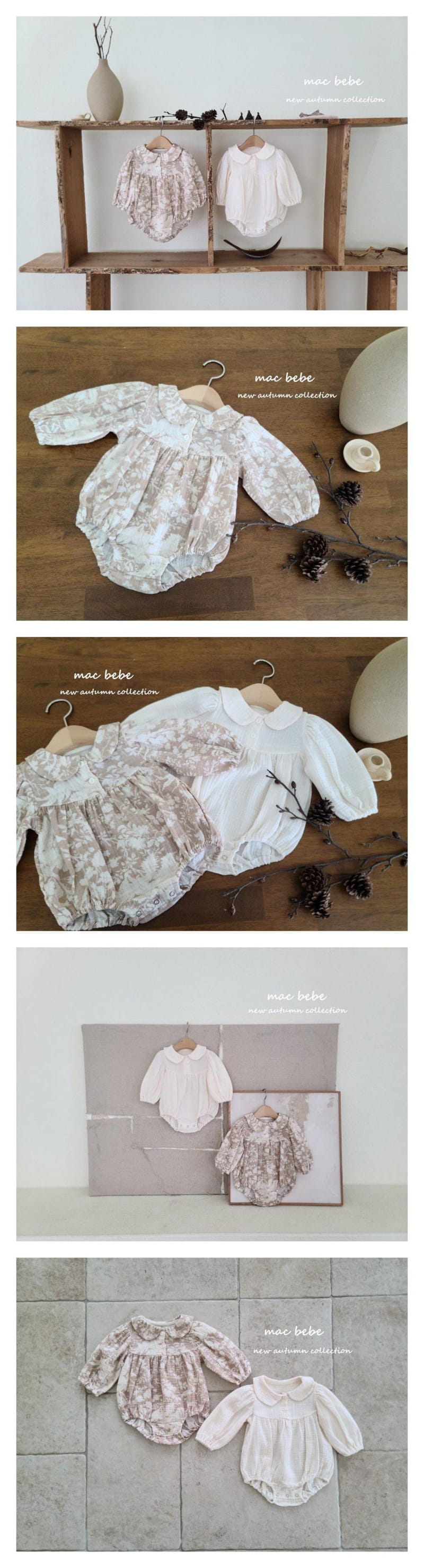 Mac - Korean Baby Fashion - #babygirlfashion - Jjugguri Bodysuit 1