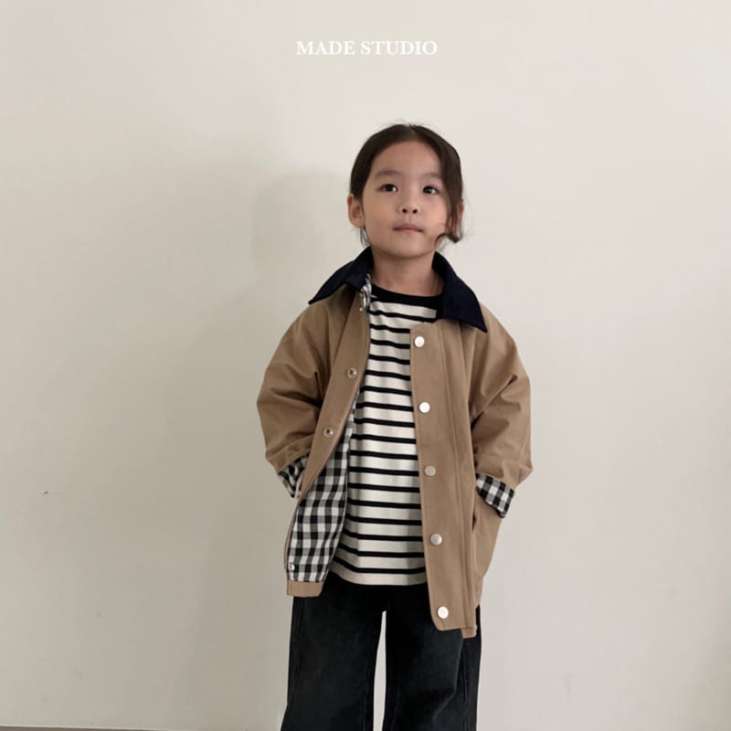 Made Studio - Korean Children Fashion - #Kfashion4kids - Day Stripes Tee - 3