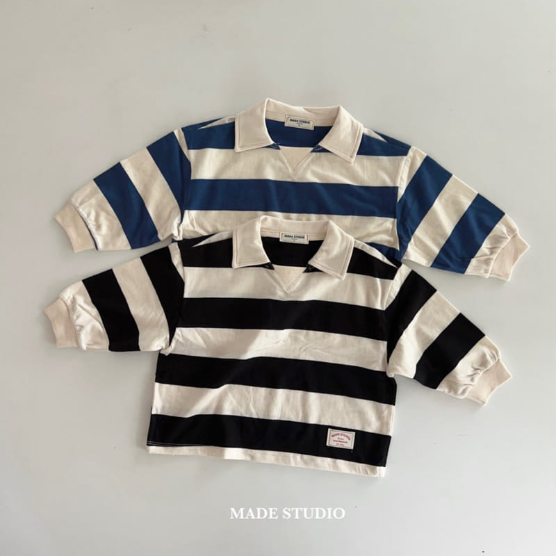 Made Studio - Korean Children Fashion - #Kfashion4kids - Paul Collar Tee