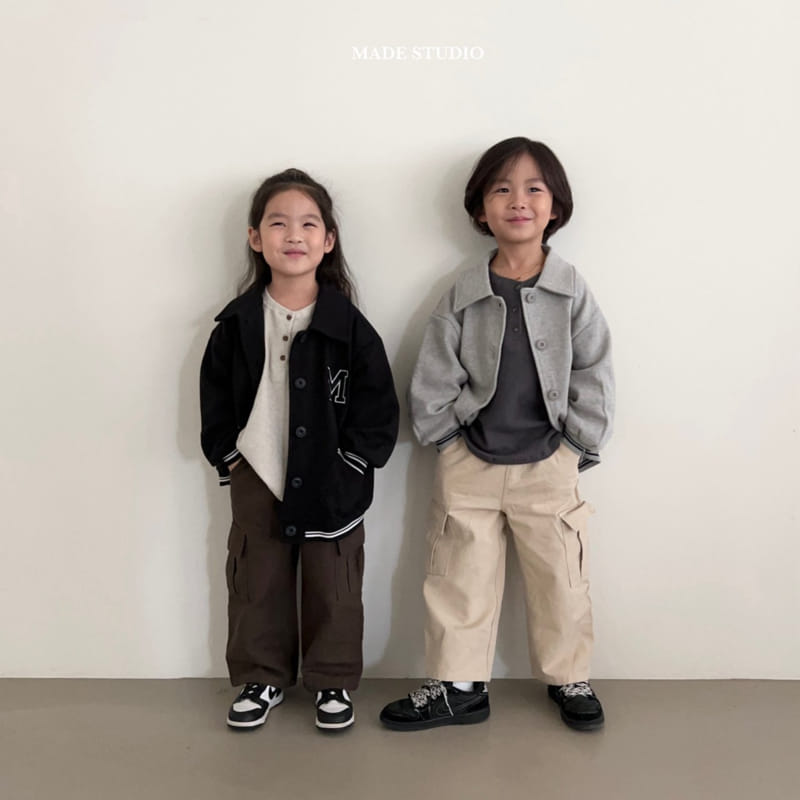 Made Studio - Korean Children Fashion - #childofig - Gunbbang Pants - 5