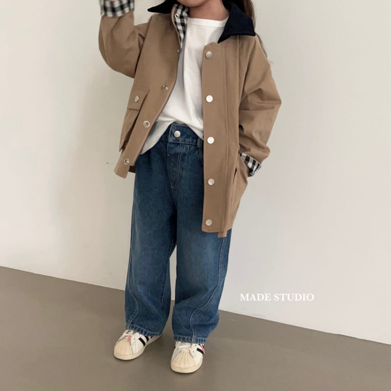 Made Studio - Korean Children Fashion - #childofig - Washing Jeans - 2