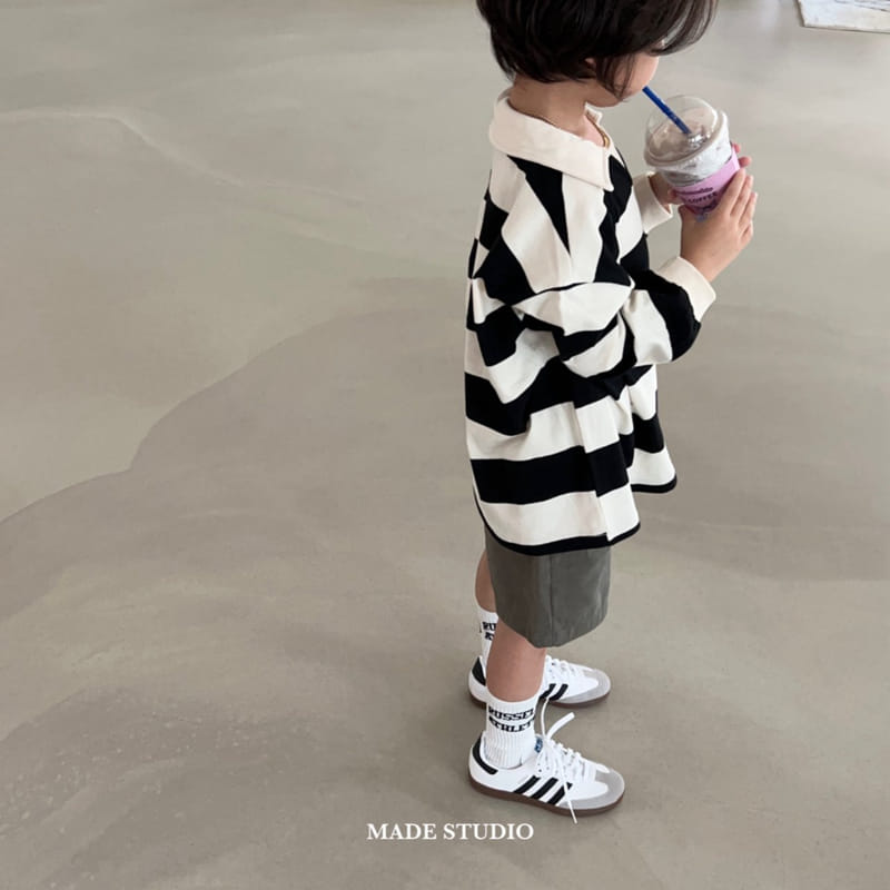 Made Studio - Korean Children Fashion - #childofig - Paul Collar Tee - 9