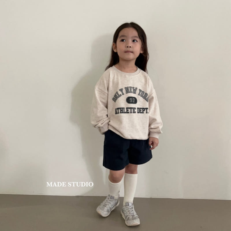 Made Studio - Korean Children Fashion - #childofig - New York Sweats Tee - 8