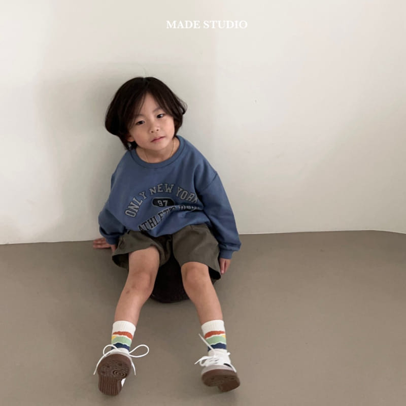 Made Studio - Korean Children Fashion - #childrensboutique - New York Sweats Tee - 9