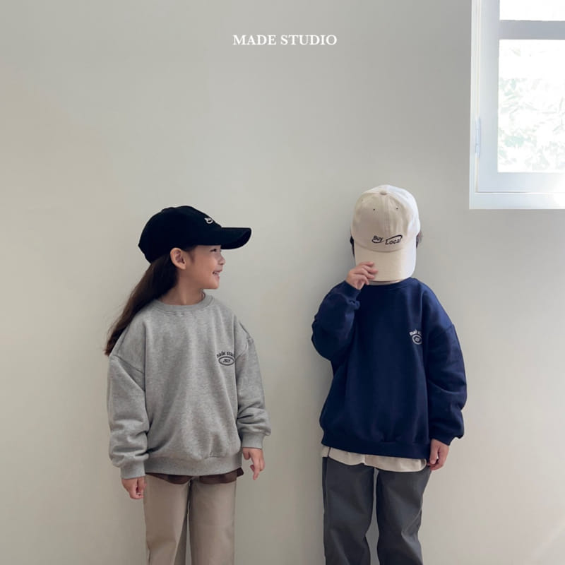 Made Studio - Korean Children Fashion - #childrensboutique - Basic Sweat Tee - 8