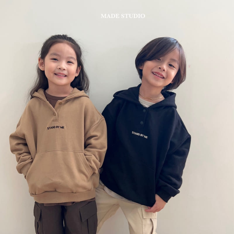 Made Studio - Korean Children Fashion - #designkidswear - Stand Hoody Tee - 9