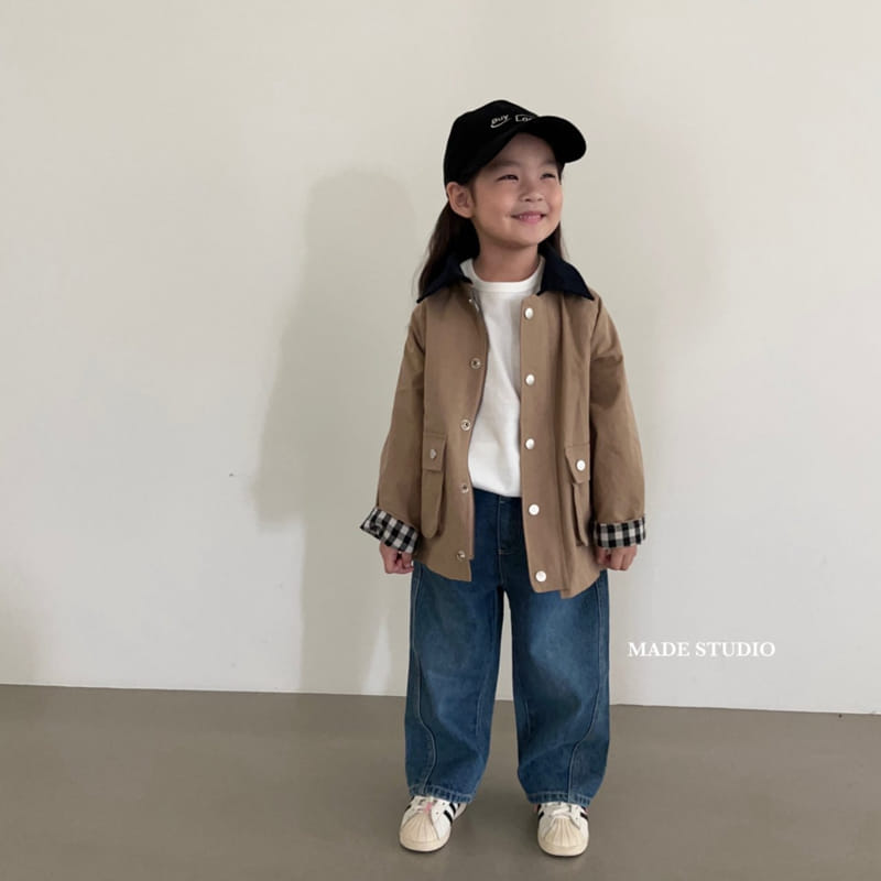 Made Studio - Korean Children Fashion - #childrensboutique - Washing Jeans - 4