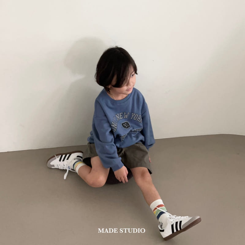 Made Studio - Korean Children Fashion - #designkidswear - New York Sweats Tee - 10