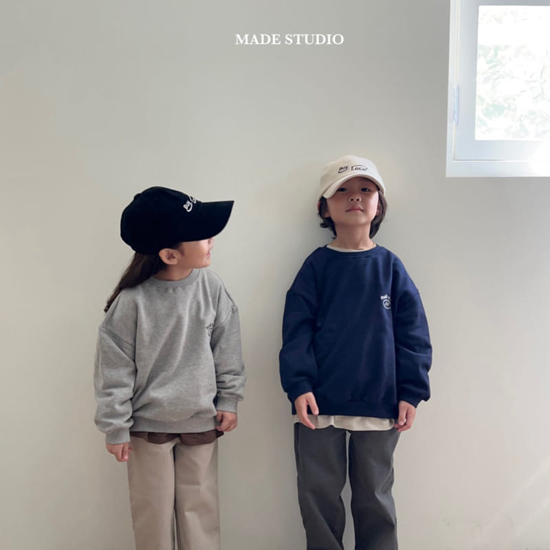 Made Studio - Korean Children Fashion - #designkidswear - Basic Sweat Tee - 9