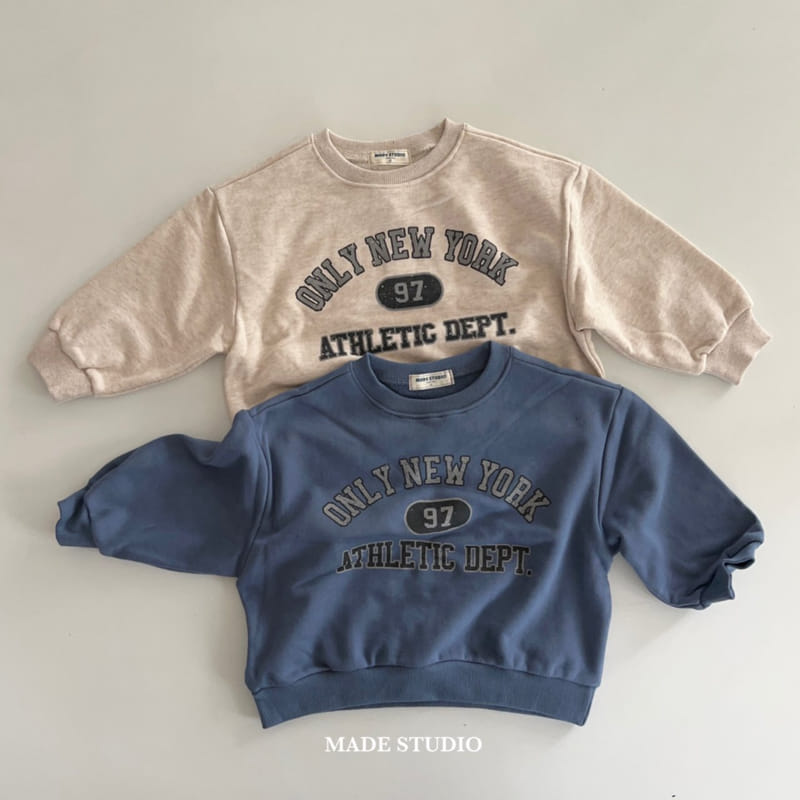 Made Studio - Korean Children Fashion - #discoveringself - New York Sweats Tee - 11