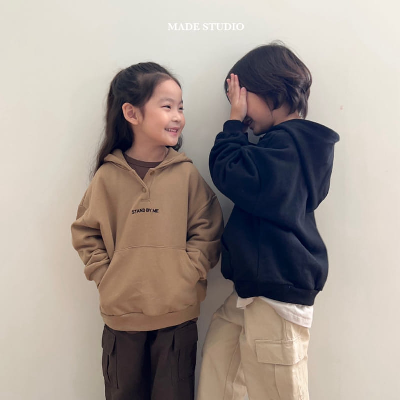 Made Studio - Korean Children Fashion - #fashionkids - Stand Hoody Tee - 11