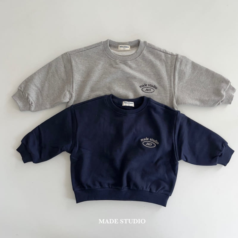 Made Studio - Korean Children Fashion - #fashionkids - Basic Sweat Tee - 11