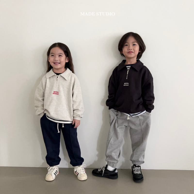 Made Studio - Korean Children Fashion - #kidsshorts - Basic Pants - 6