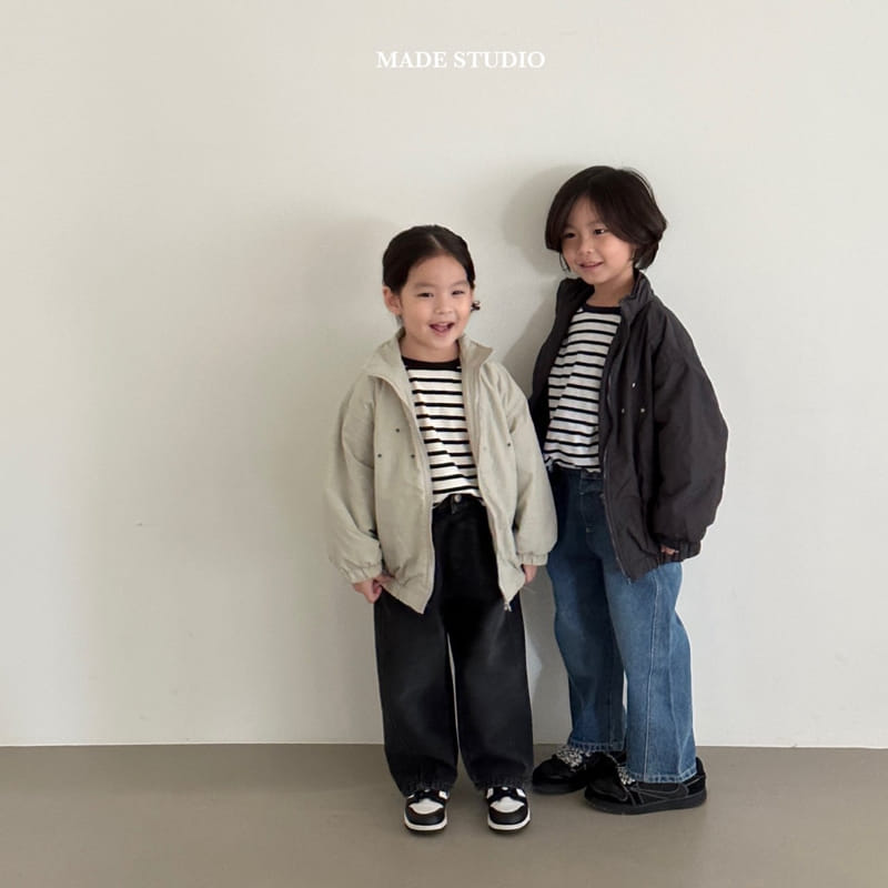 Made Studio - Korean Children Fashion - #littlefashionista - Washing Jeans - 11