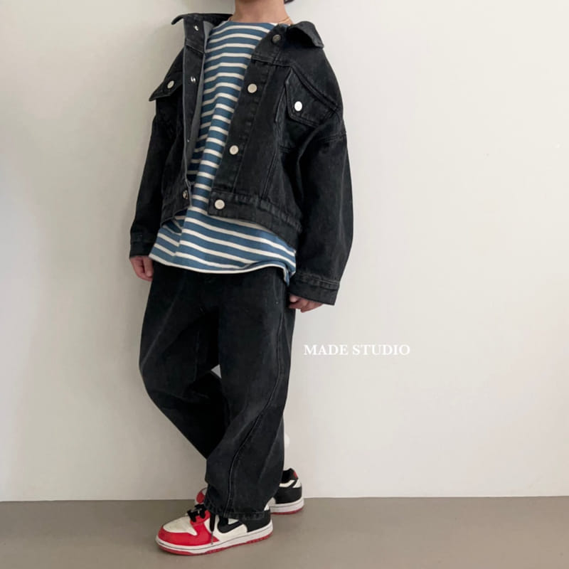 Made Studio - Korean Children Fashion - #magicofchildhood - Washing Jeans - 12