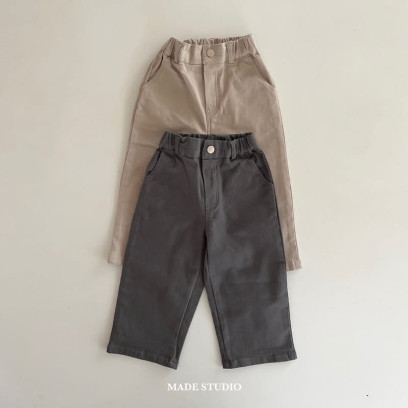 Made Studio - Korean Children Fashion - #minifashionista - Span Pants