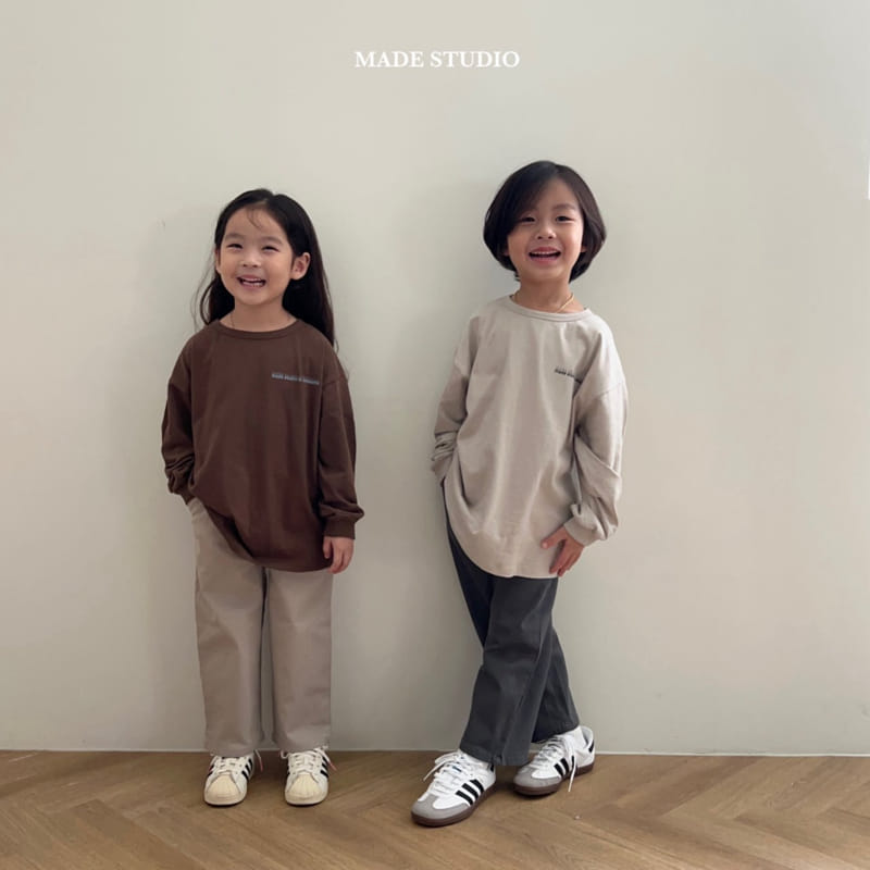 Made Studio - Korean Children Fashion - #minifashionista - Bacode Tee - 8