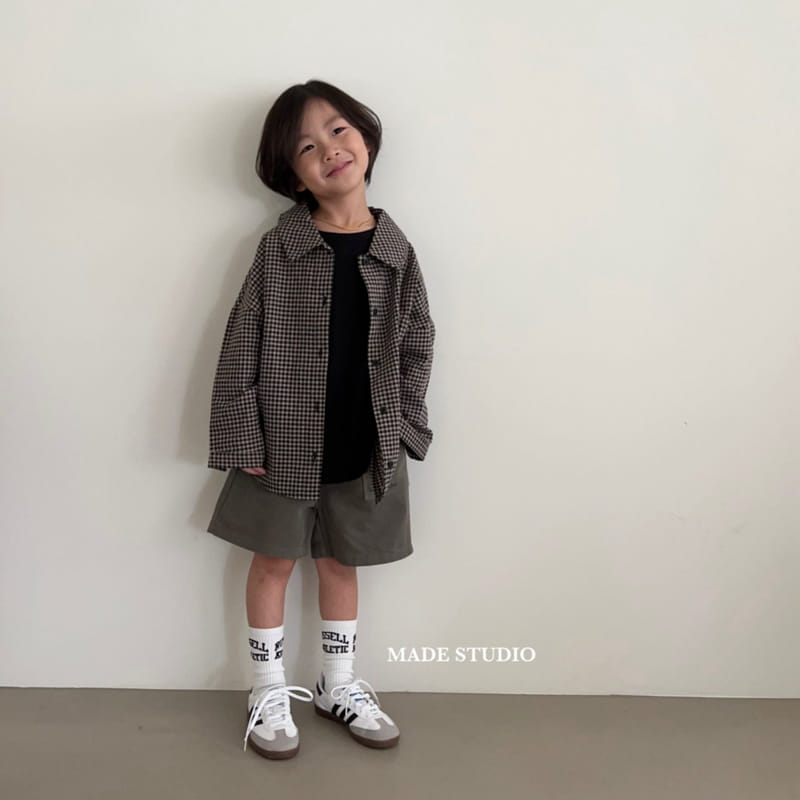 Made Studio - Korean Children Fashion - #prettylittlegirls - Pocket Shirt - 6