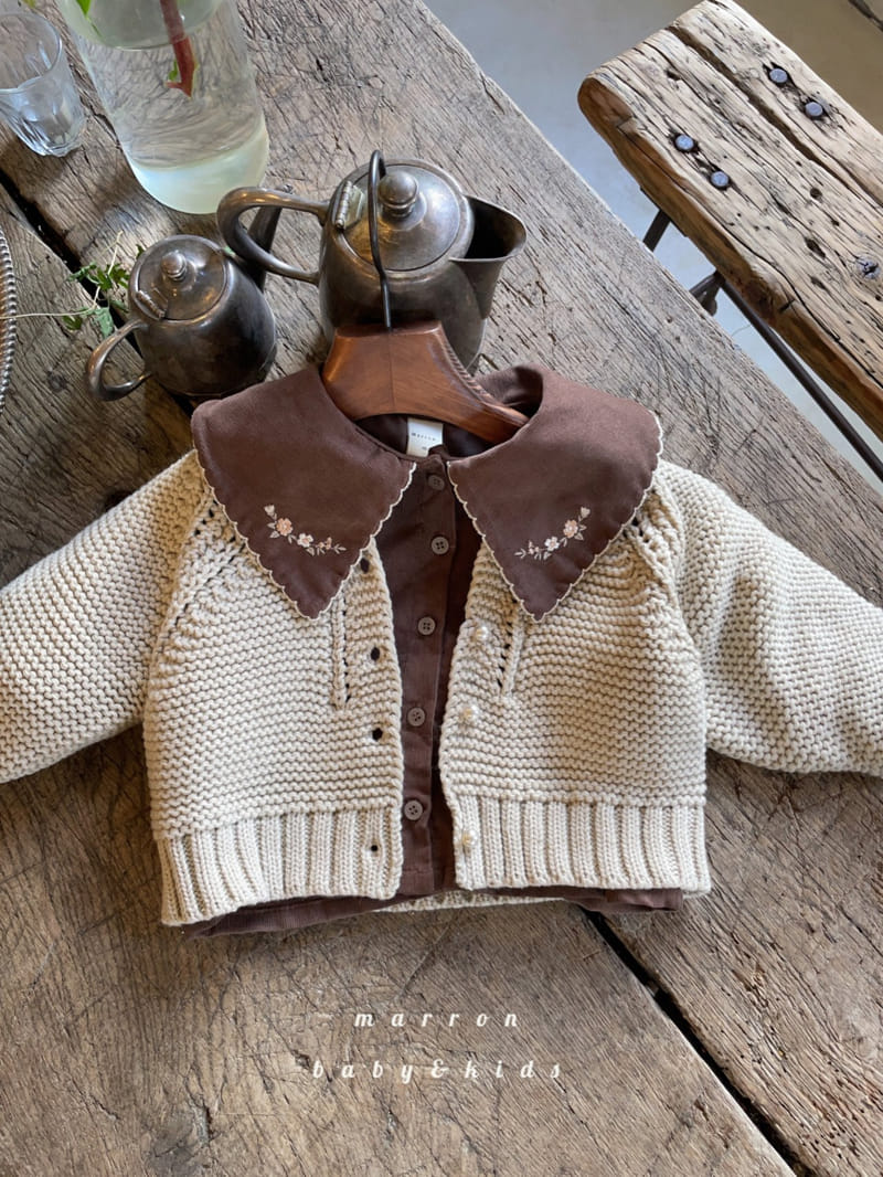 Marron Kid - Korean Children Fashion - #discoveringself - Embrodiery Blouse - 10