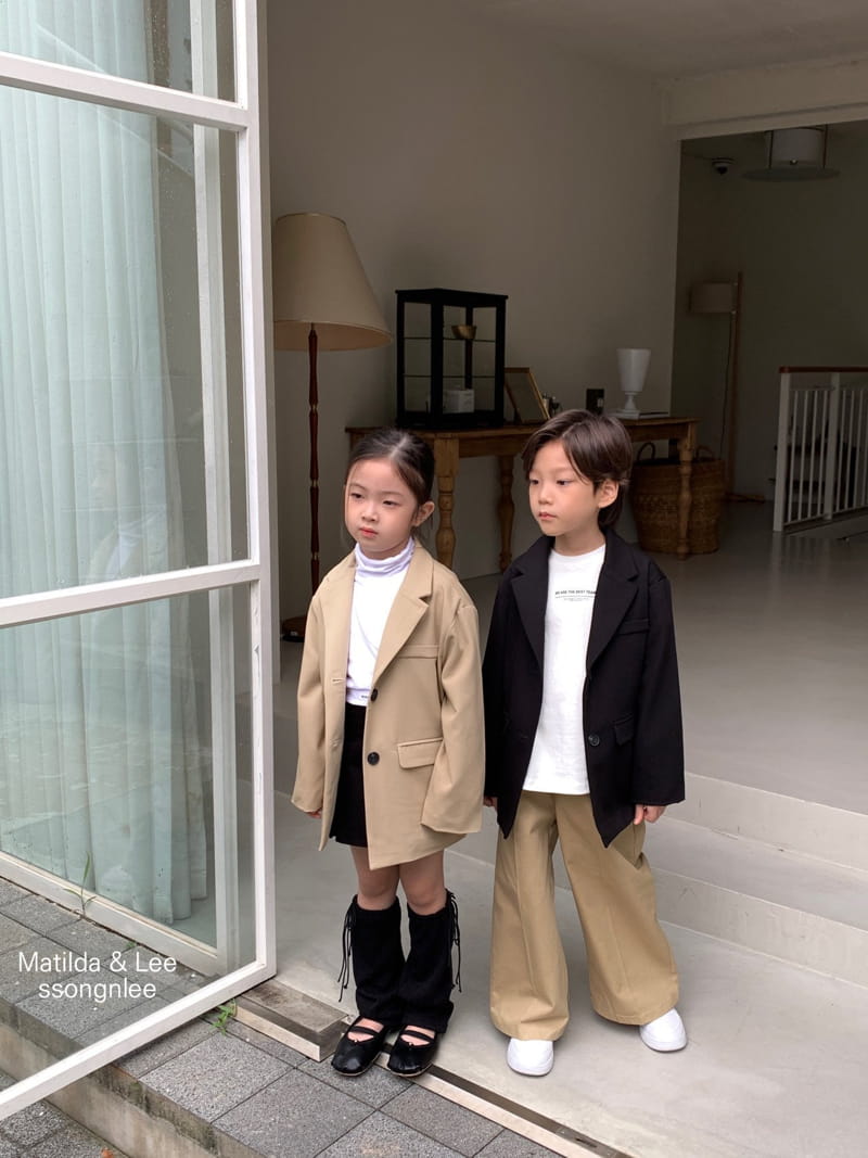 Matilda & Lee - Korean Children Fashion - #Kfashion4kids - Overfit Jacket - 3