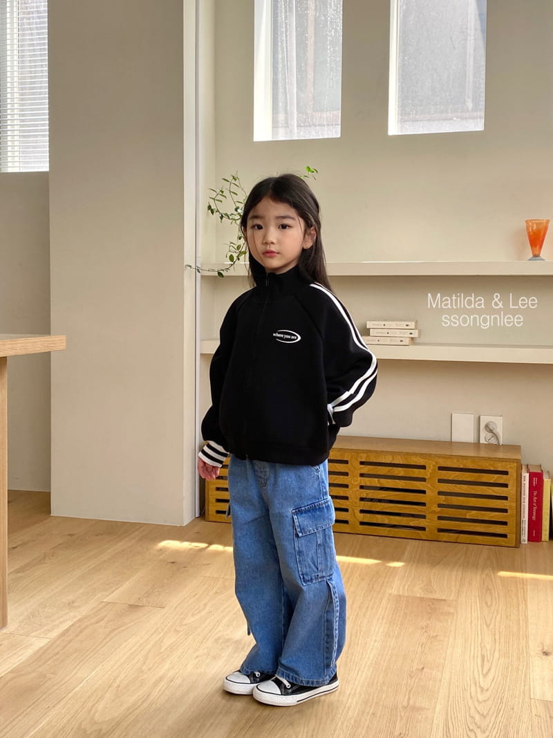 Matilda & Lee - Korean Children Fashion - #Kfashion4kids - Two Tape Jumper - 12