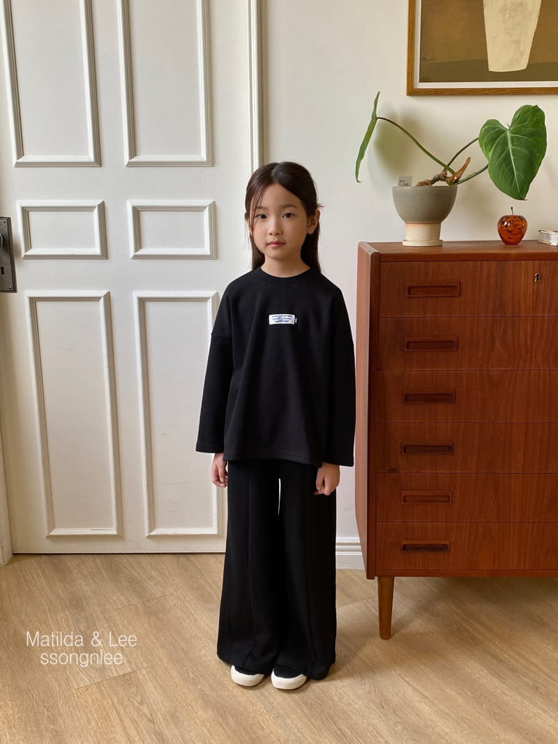 Matilda & Lee - Korean Children Fashion - #childofig - Wide Top Bottom Set - 11