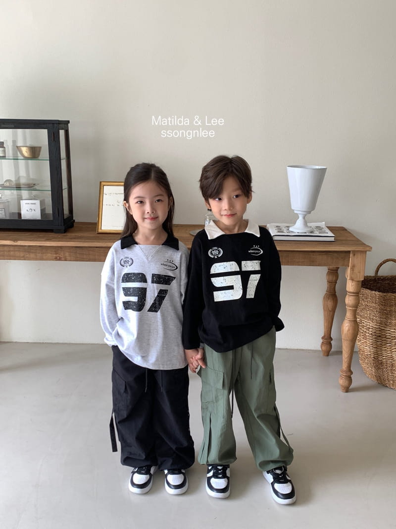 Matilda & Lee - Korean Children Fashion - #childofig - 97 Collar Tee - 7