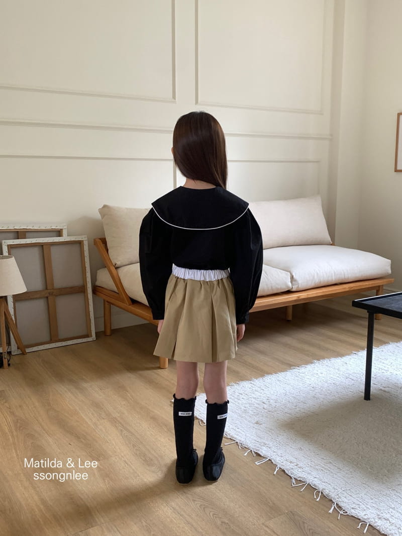 Matilda & Lee - Korean Children Fashion - #childofig - Pping St Collar Blouse - 11