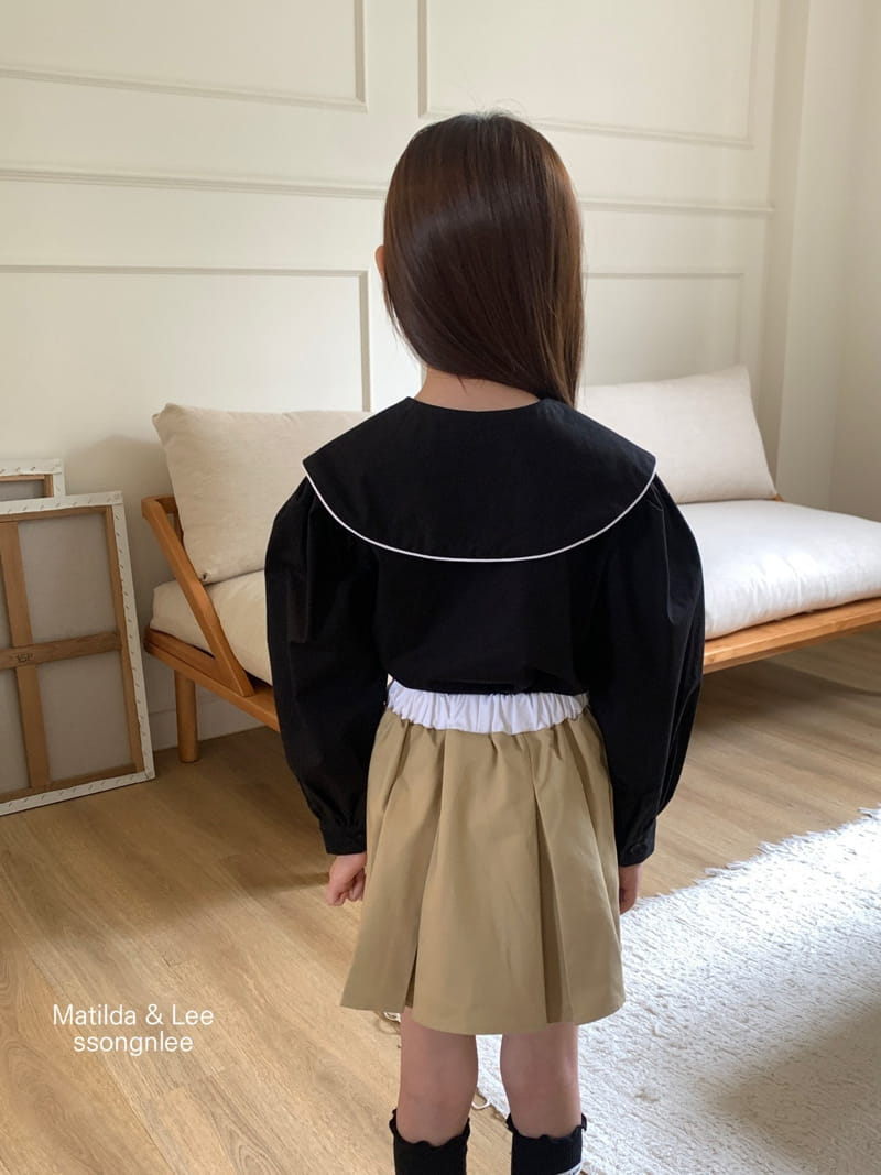 Matilda & Lee - Korean Children Fashion - #childofig - Pping St Collar Blouse - 12