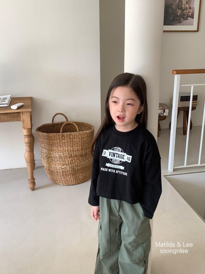 Matilda & Lee - Korean Children Fashion - #childofig - Vintage Crop Tee - 11