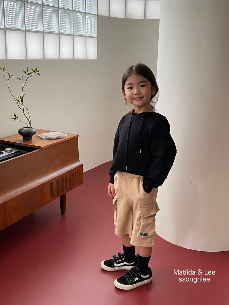 Matilda & Lee - Korean Children Fashion - #childofig - Bring Crop Hoody Tee - 9