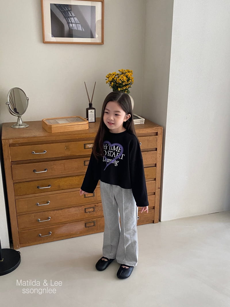 Matilda & Lee - Korean Children Fashion - #childofig - Crop Heart Dreaming Teee - 10