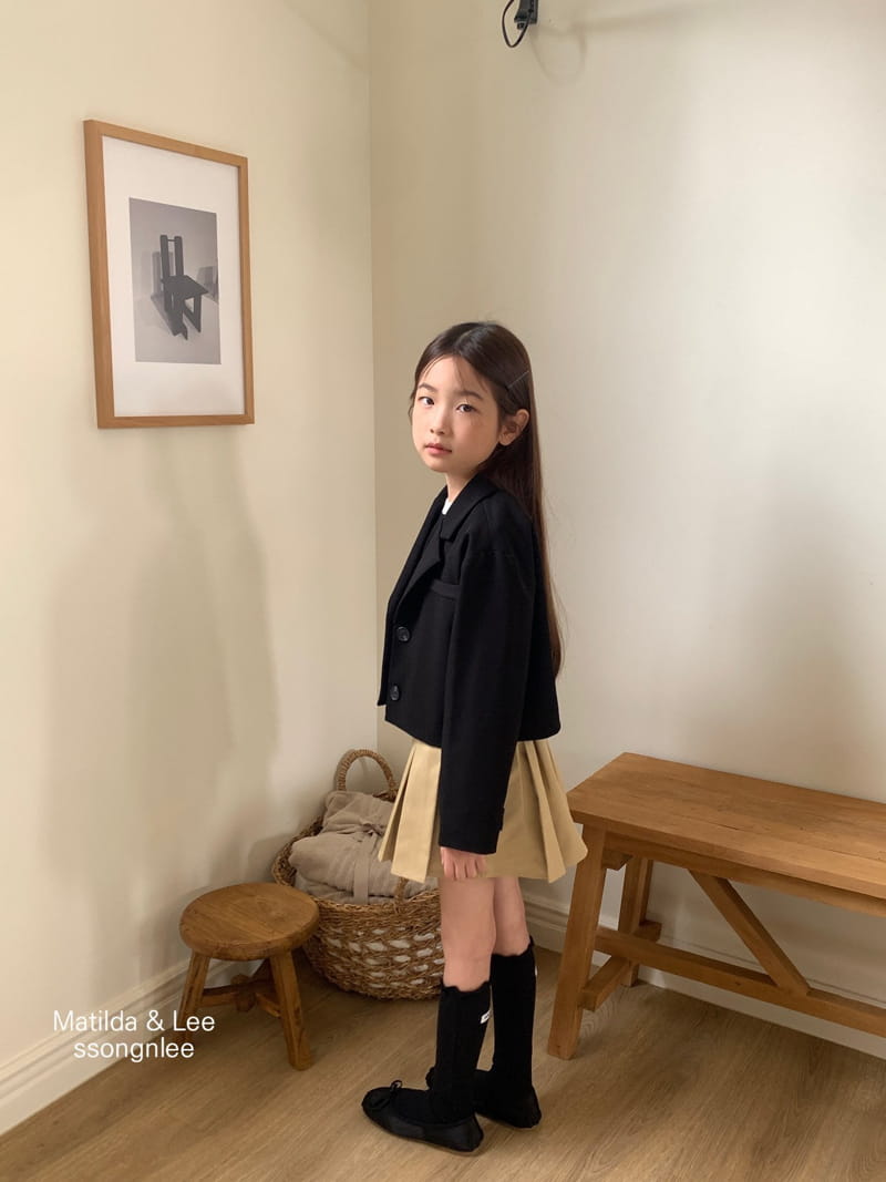 Matilda & Lee - Korean Children Fashion - #childrensboutique - Crop Jacket - 11