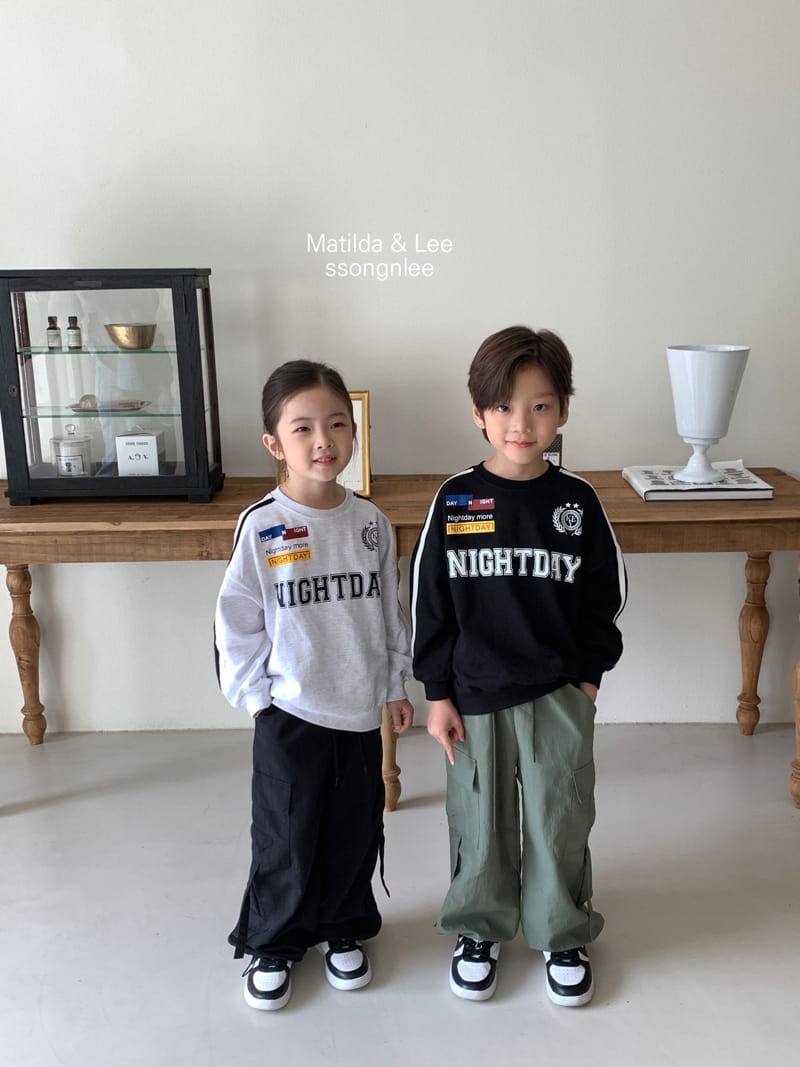 Matilda & Lee - Korean Children Fashion - #childrensboutique - Dau Tape Sweatshirt - 11