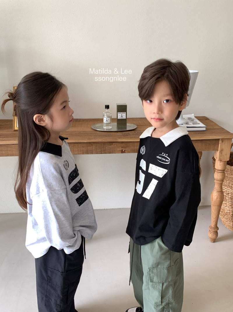 Matilda & Lee - Korean Children Fashion - #childrensboutique - 97 Collar Tee - 8