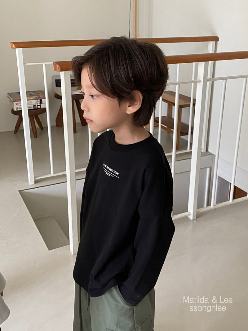 Matilda & Lee - Korean Children Fashion - #designkidswear - Point Label Tee - 9