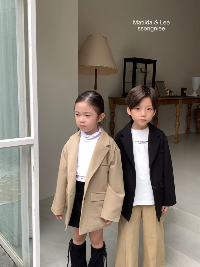 Matilda & Lee - Korean Children Fashion - #designkidswear - Overfit Jacket - 11