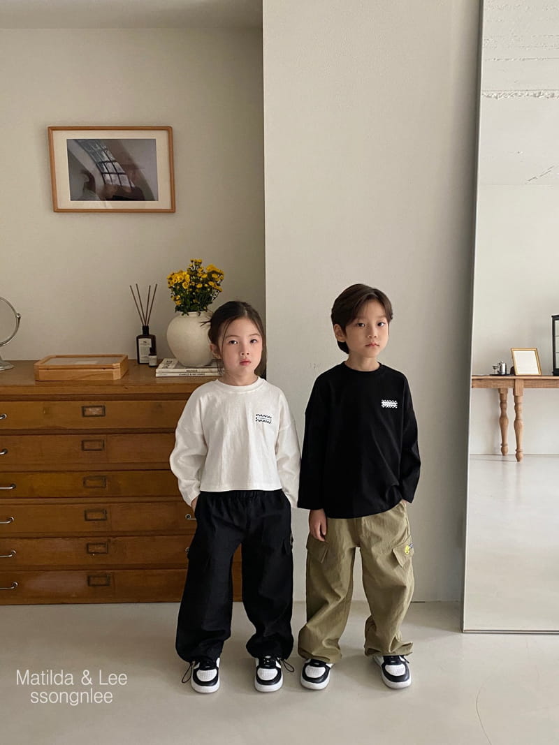 Matilda & Lee - Korean Children Fashion - #designkidswear - Crop Tee - 2