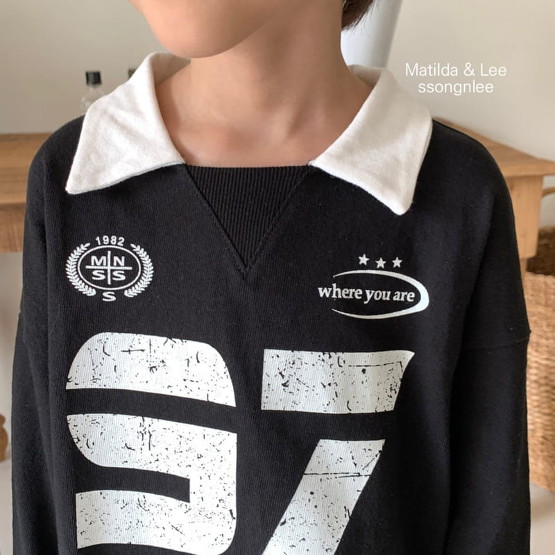 Matilda & Lee - Korean Children Fashion - #designkidswear - 97 Collar Tee - 9