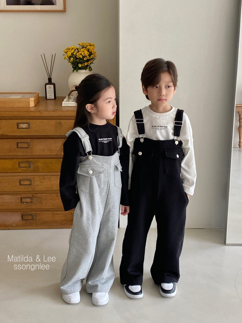 Matilda & Lee - Korean Children Fashion - #discoveringself - Point Label Tee - 10