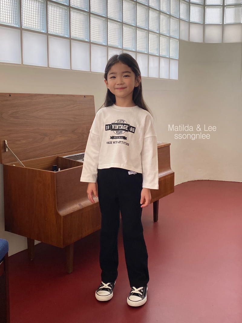 Matilda & Lee - Korean Children Fashion - #discoveringself - Rib Pants - 3