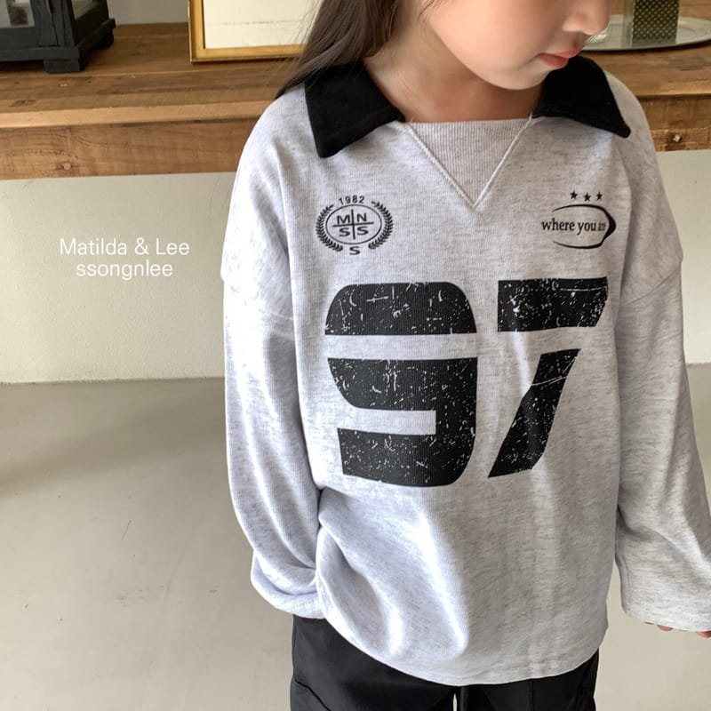 Matilda & Lee - Korean Children Fashion - #discoveringself - 97 Collar Tee - 10