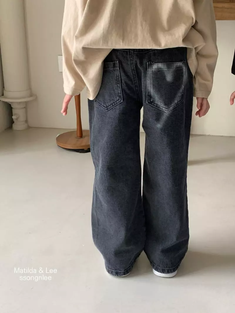 Matilda & Lee - Korean Children Fashion - #discoveringself - Heart Jeans