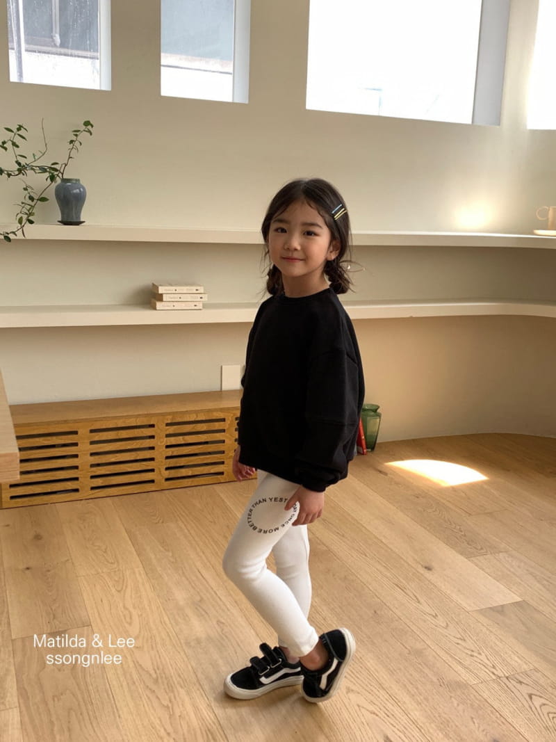 Matilda & Lee - Korean Children Fashion - #discoveringself - One Paint Leggings - 2