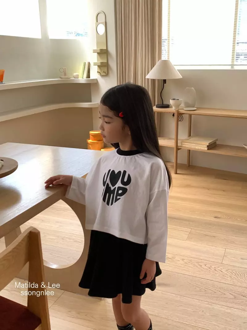 Matilda & Lee - Korean Children Fashion - #discoveringself - U Love Tee - 4