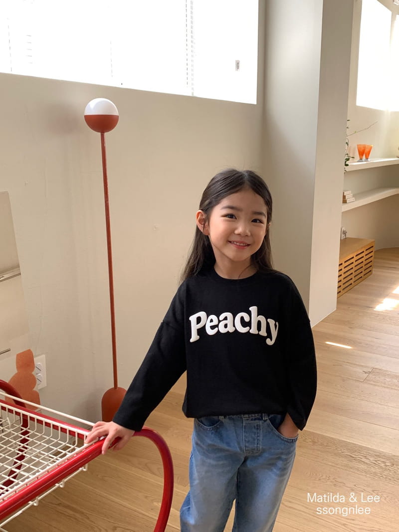 Matilda & Lee - Korean Children Fashion - #fashionkids - Peach Tee - 5