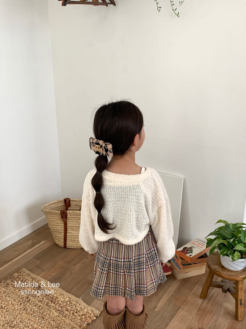 Matilda & Lee - Korean Children Fashion - #fashionkids - Bookle Crop Knit Tee - 12