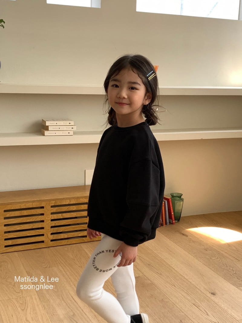 Matilda & Lee - Korean Children Fashion - #fashionkids - One Paint Leggings - 3