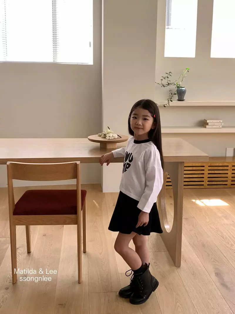 Matilda & Lee - Korean Children Fashion - #kidsshorts - U Love Tee - 5