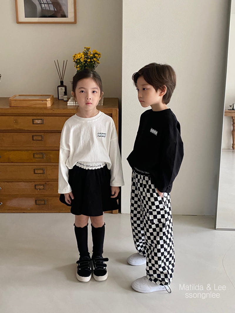 Matilda & Lee - Korean Children Fashion - #fashionkids - Initail Pants - 4